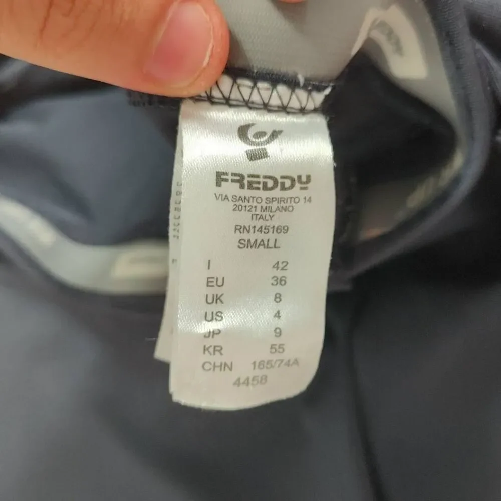 Freddy Wr.Up Fashion Low Rise Full Length Pants- Womens- Size 4- Navy Blue - Picture 8 of 12